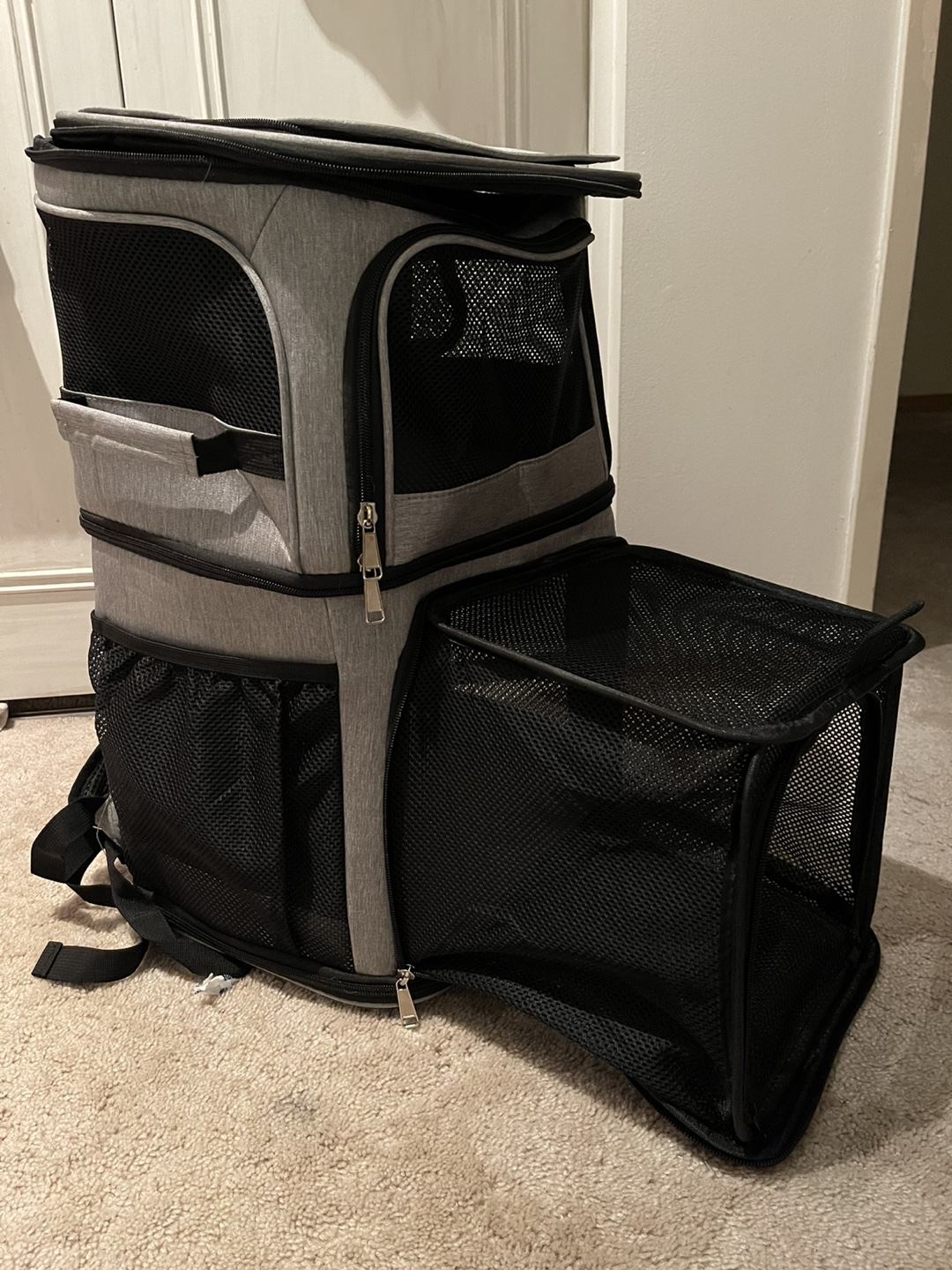 Pet Carrier Backpack - Double Decker