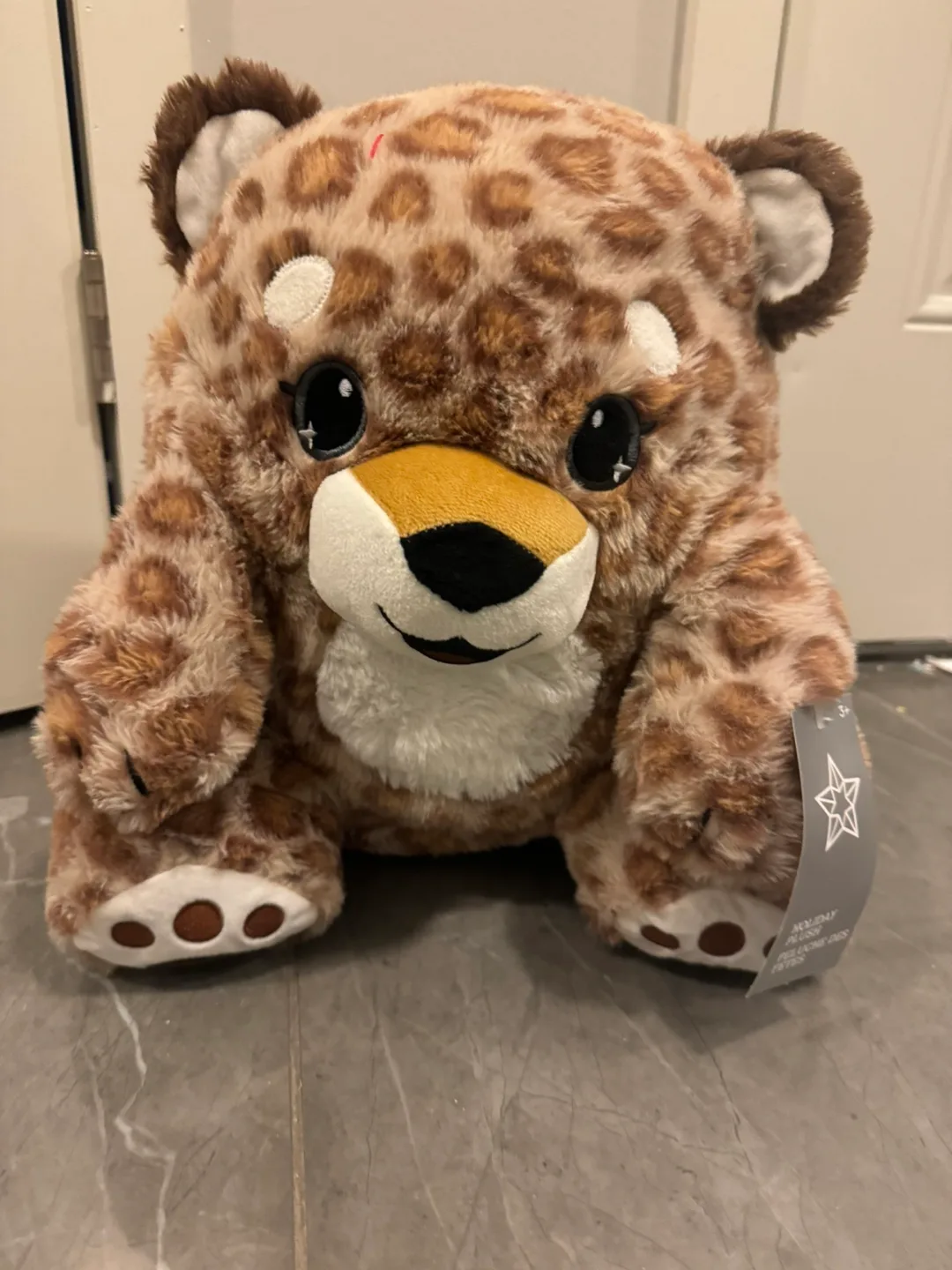 Adorable Leopard Plush Toy Jumbo 16” new with tag image indicator(2)