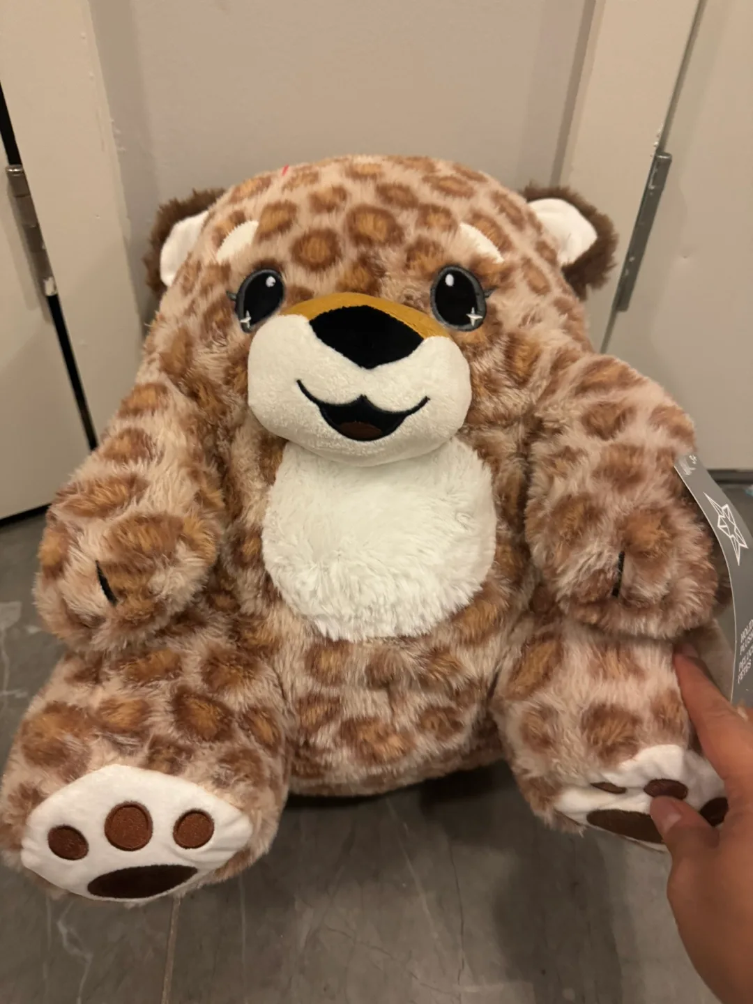 Adorable Leopard Plush Toy Jumbo 16” new with tag image indicator(3)