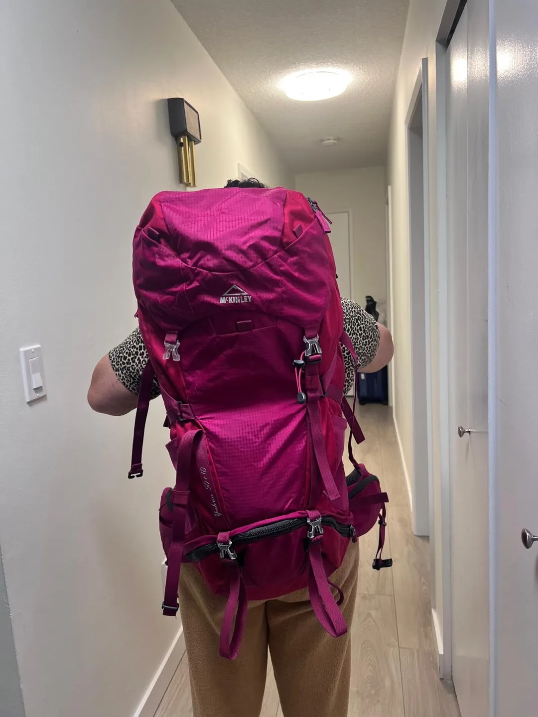 McKINLEY Women's Hiking Backpack -  Pink, Size M image indicator(2)