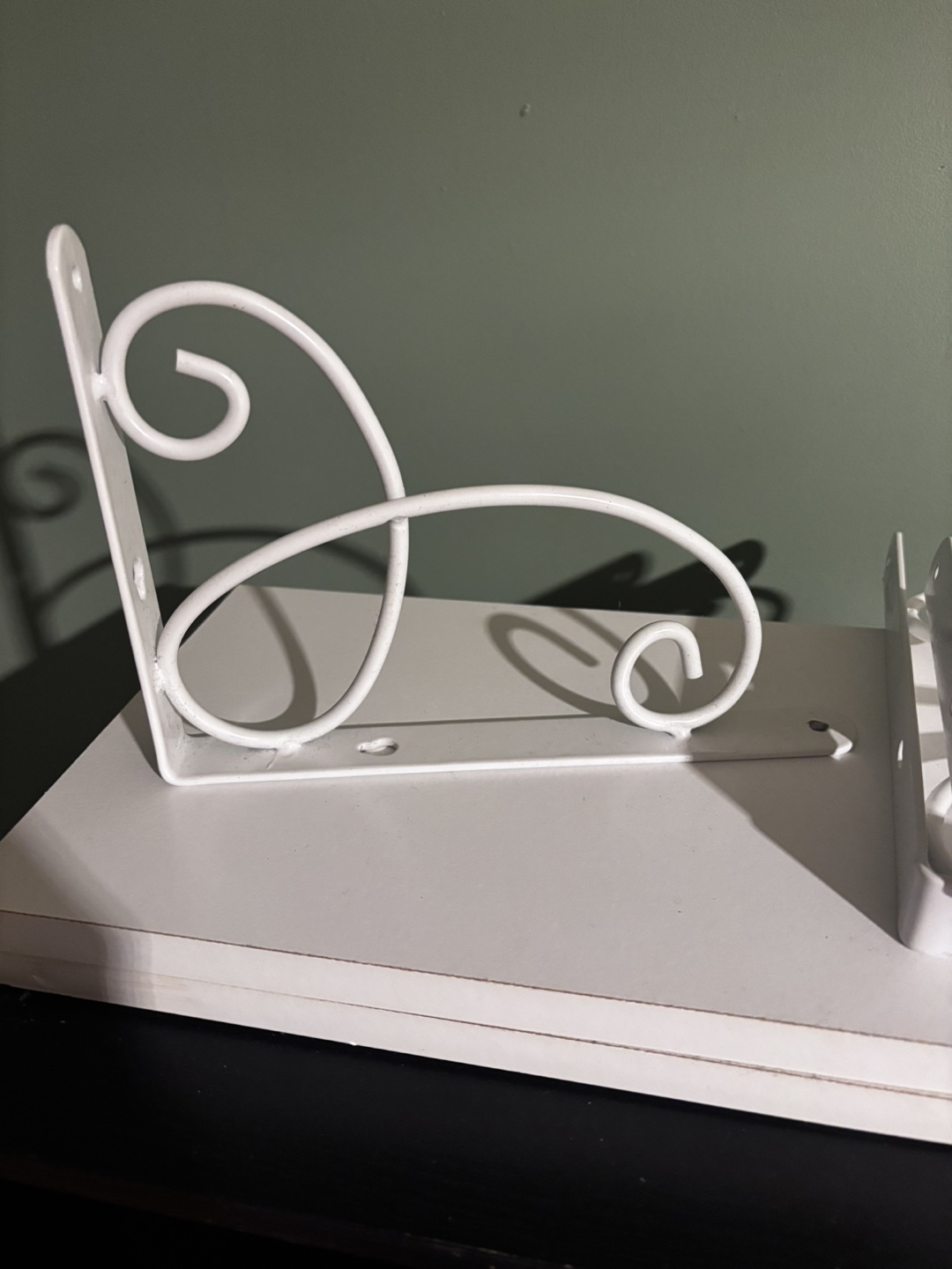 White Shelves with Brackets - photo 3