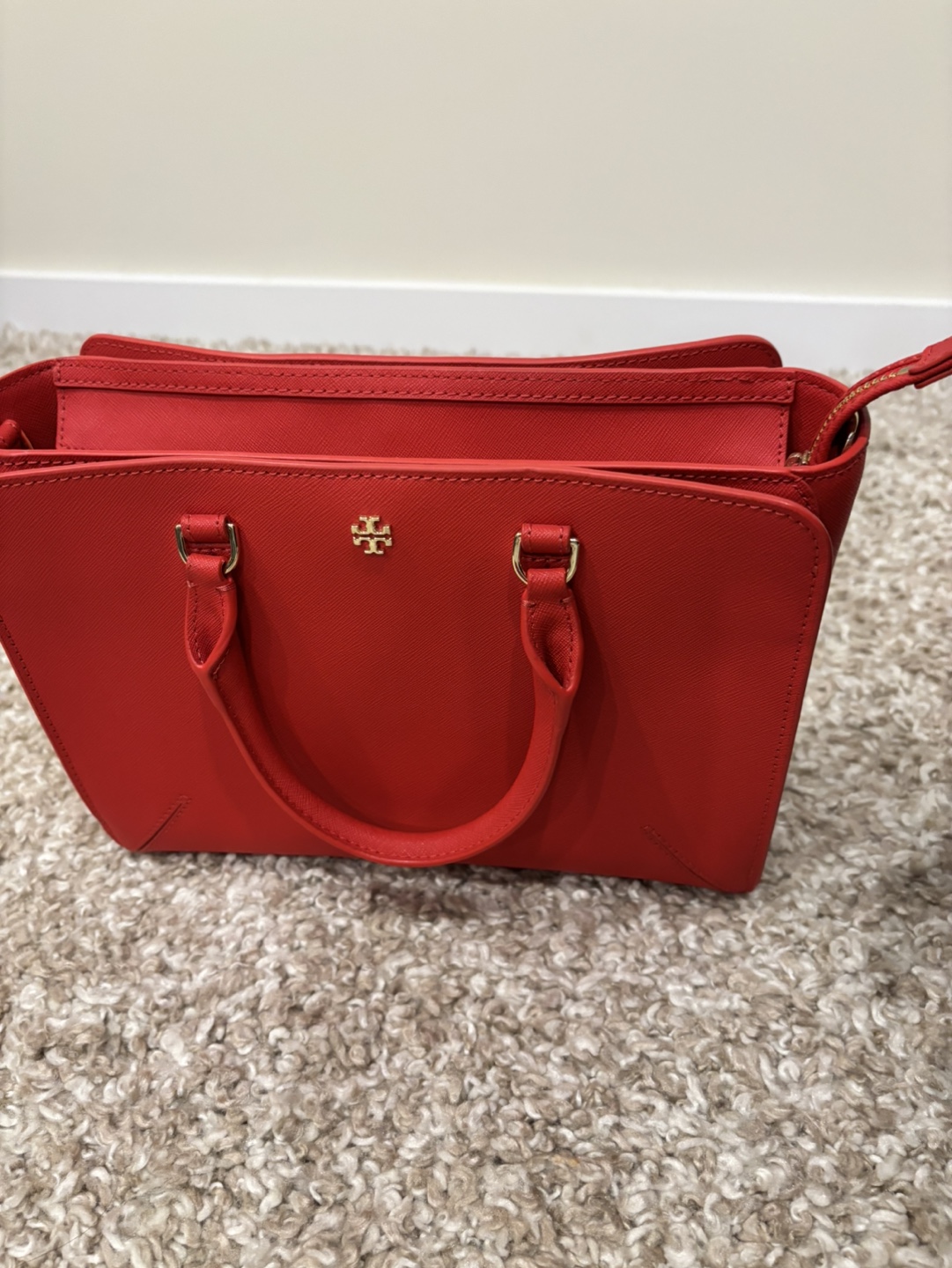 Red Tory Burch Handbag