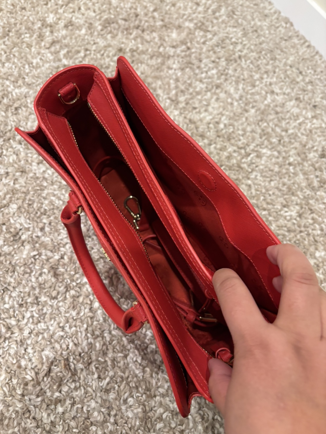 Red Tory Burch Handbag - photo 2