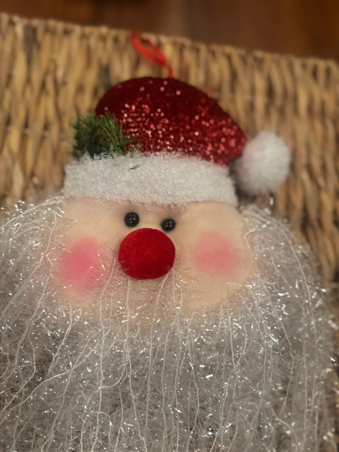 Set of Two Santa Claus Ornaments image indicator(3)