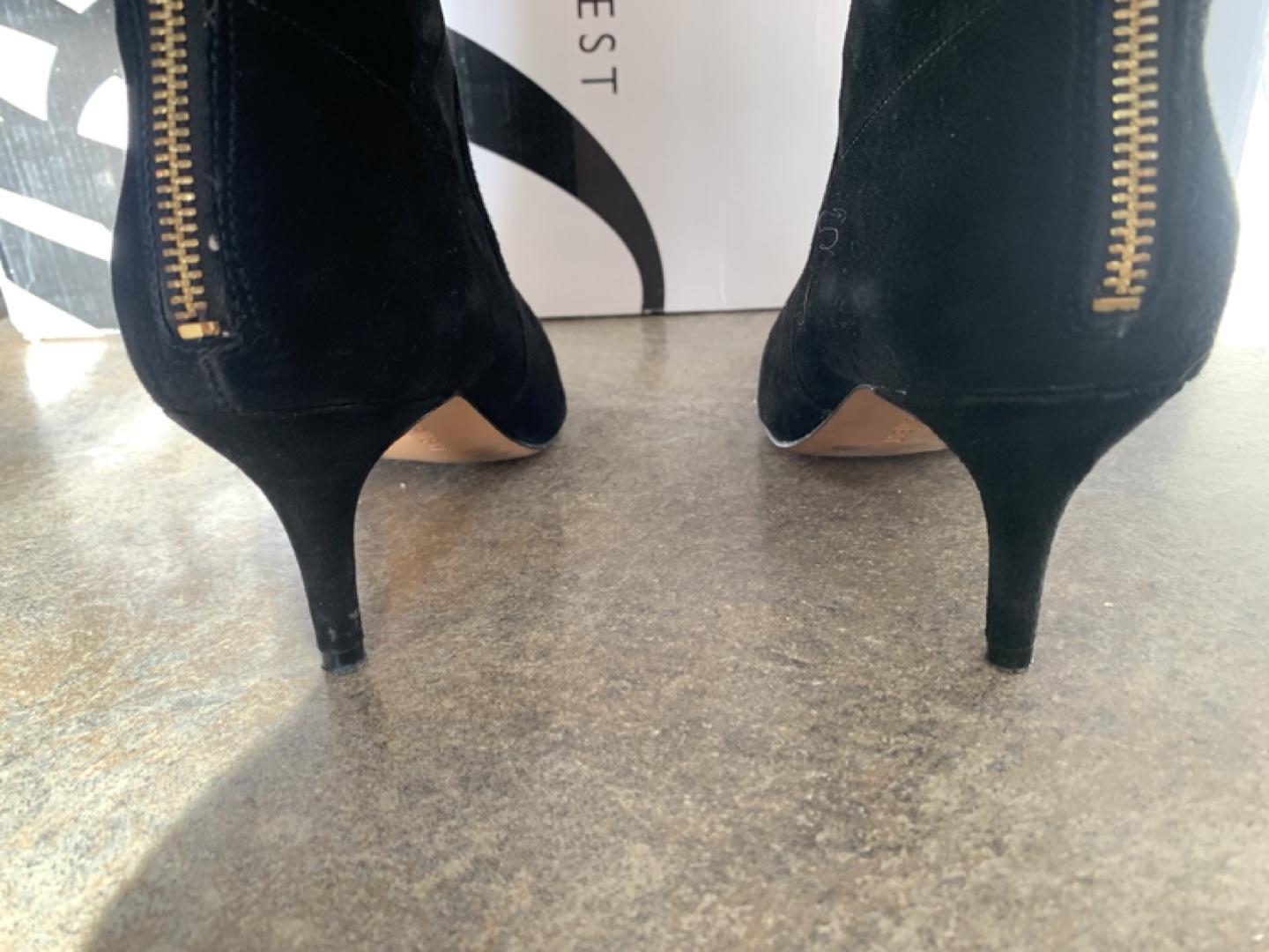 Nine West Black Suede Knee-High Boots - photo 4