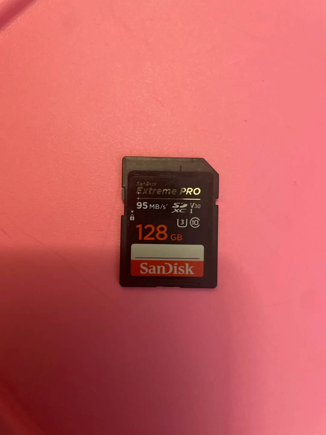SanDisk Extreme Pro 128GB SD Card thumbnail