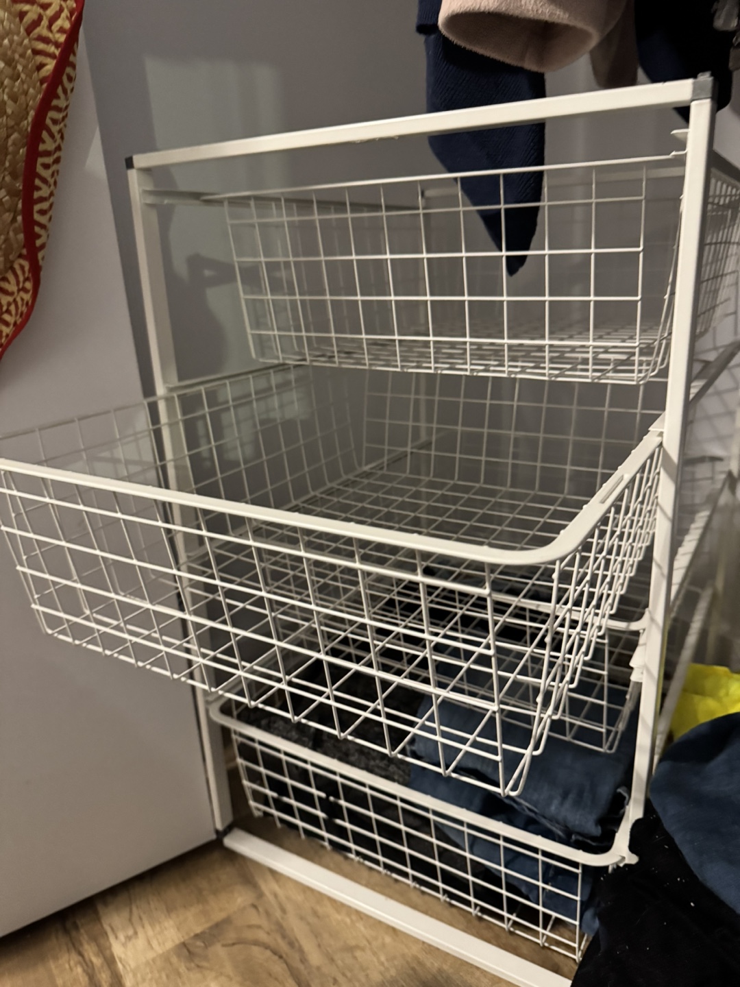 White Metal 4-Tier Drawer Organizer - photo 2