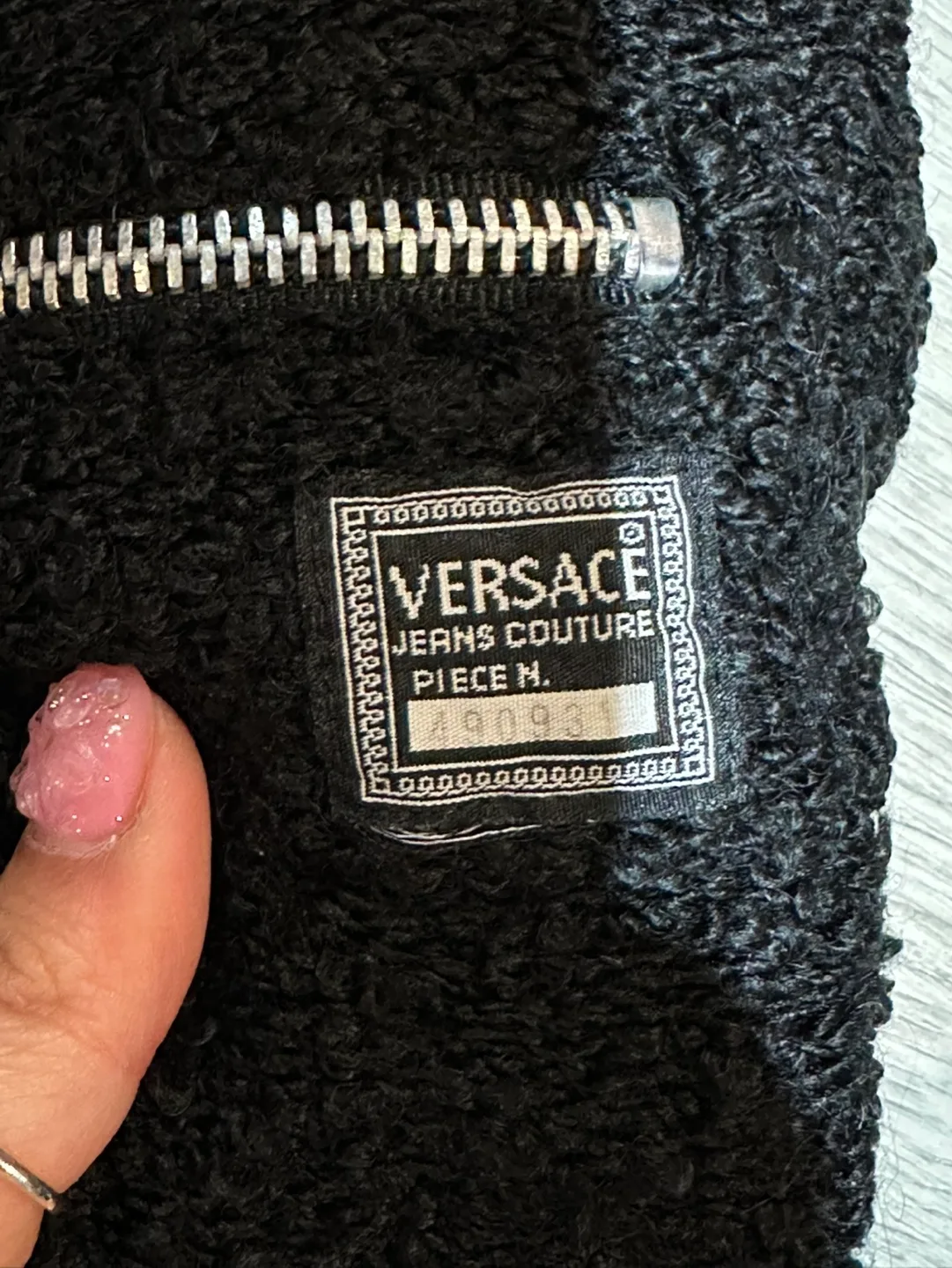 Versace Jeans Couture Black Zip-Up image indicator(3)