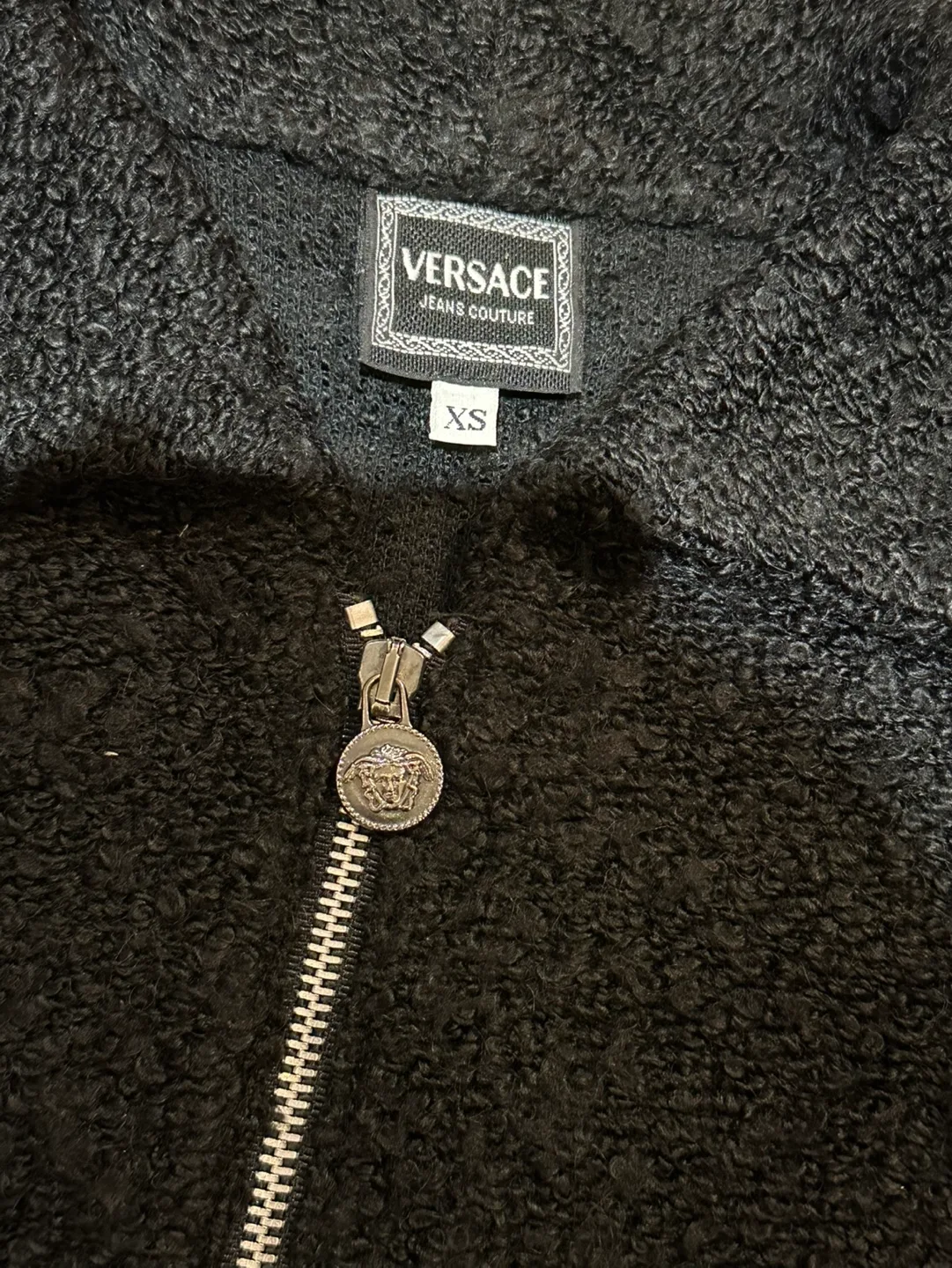 Versace Jeans Couture Black Zip-Up image indicator(2)