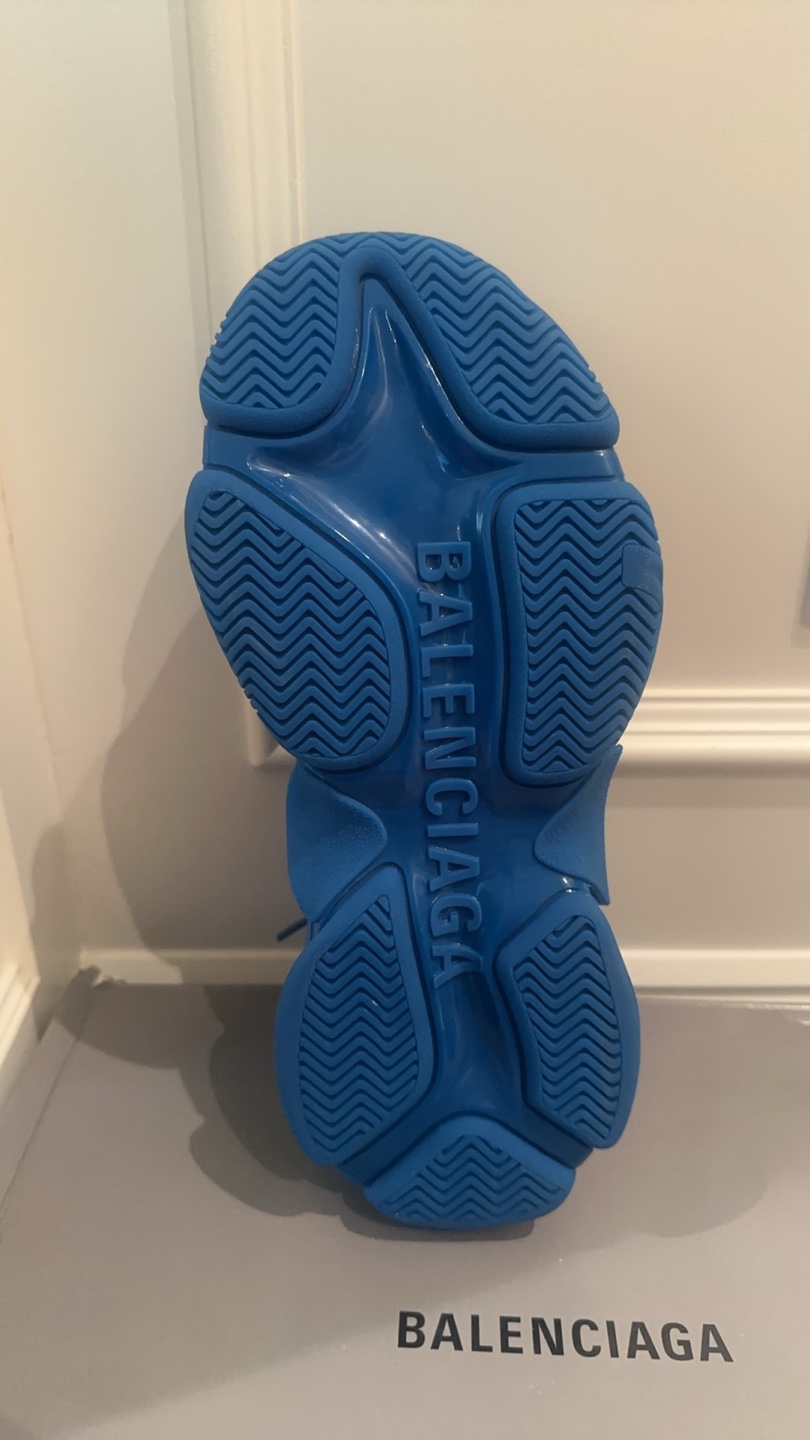 Balenciaga Triple S Sneaker, Male, Size 39, Blue - photo 2