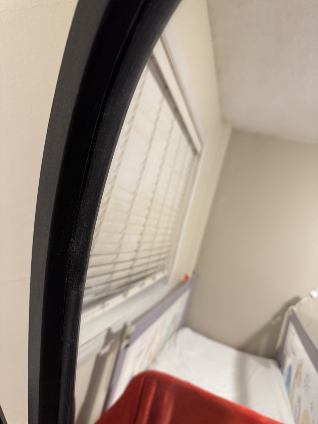 Black Freestanding Full-Length Mirror - photo 4