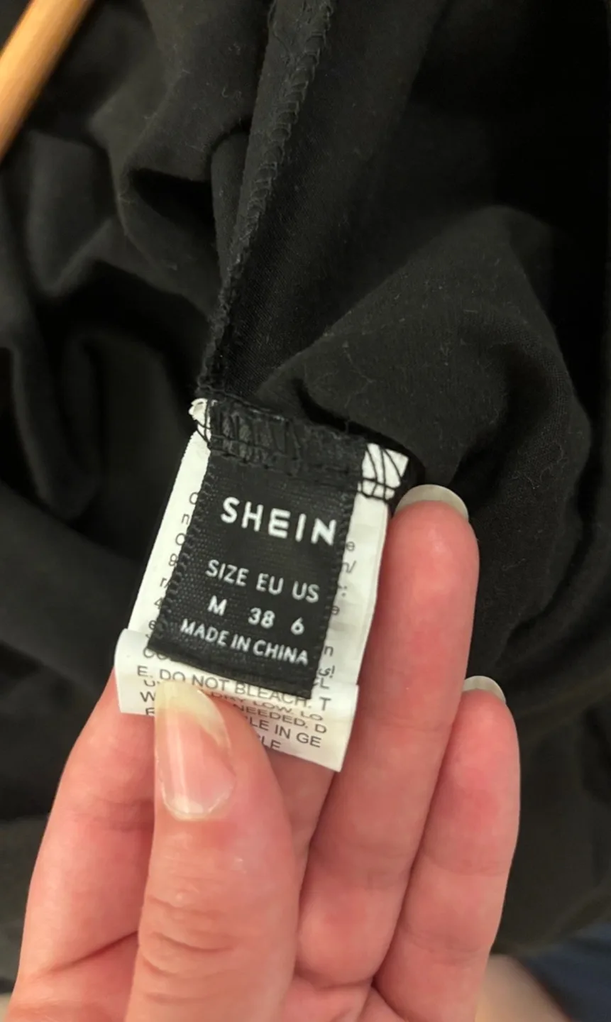 Black Square Neck Bodysuit image indicator(4)