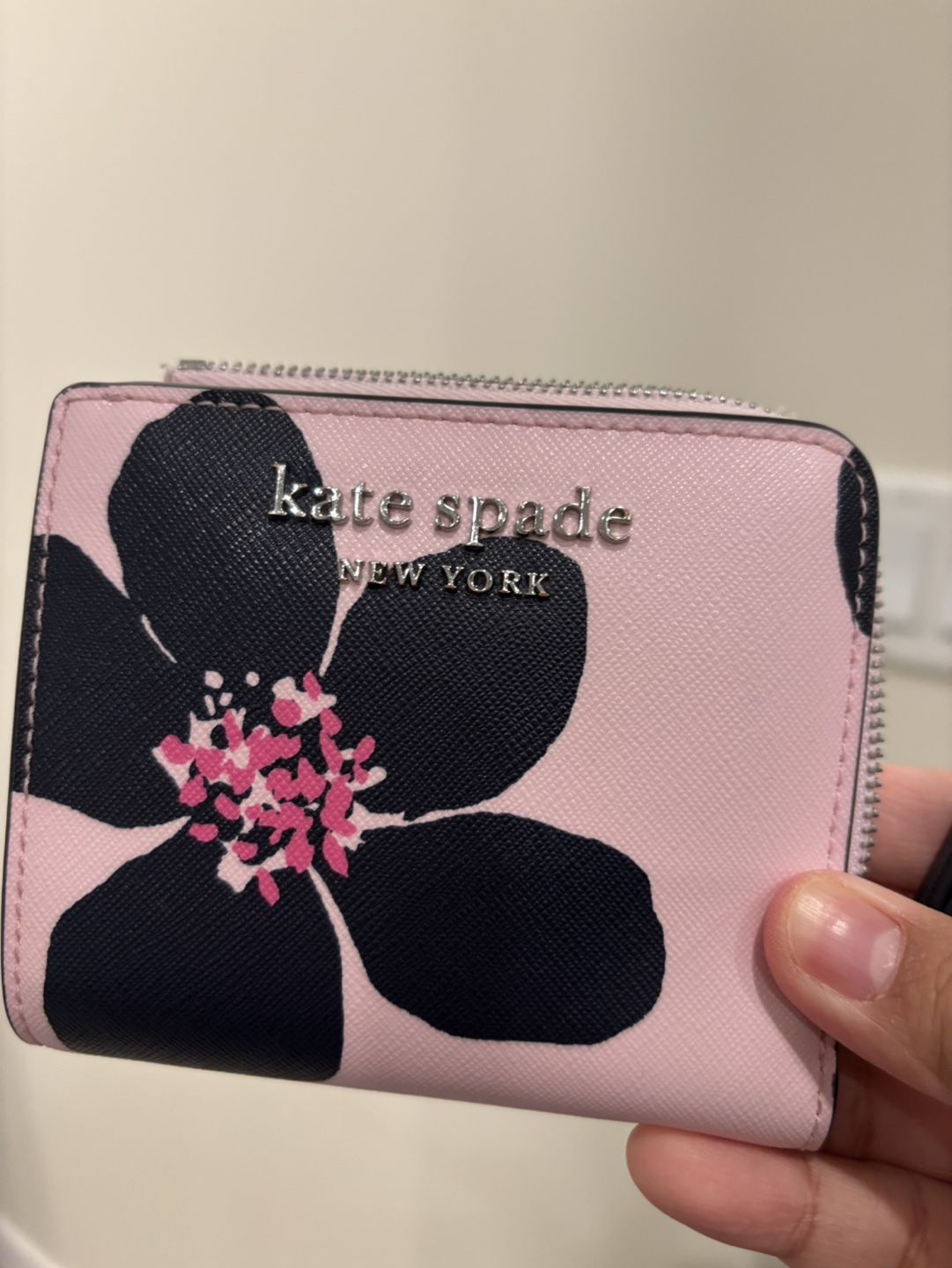 Kate Spade New York Floral Zip Around Wallet