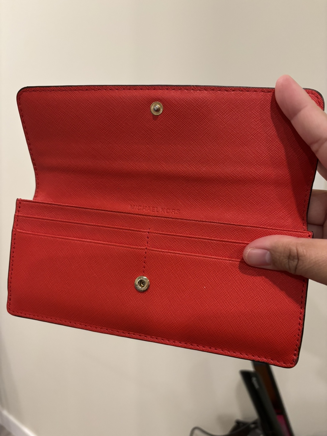 Michael Kors Red Leather Wallet - photo 2