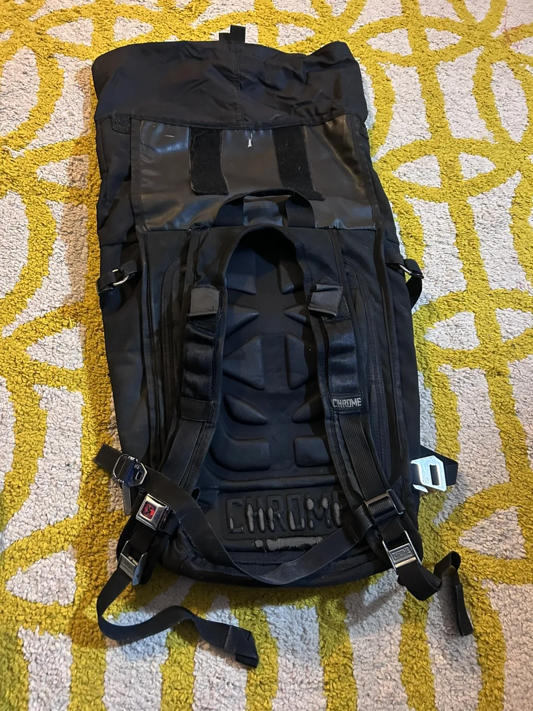 Chrome Industries Black Backpack image indicator(2)