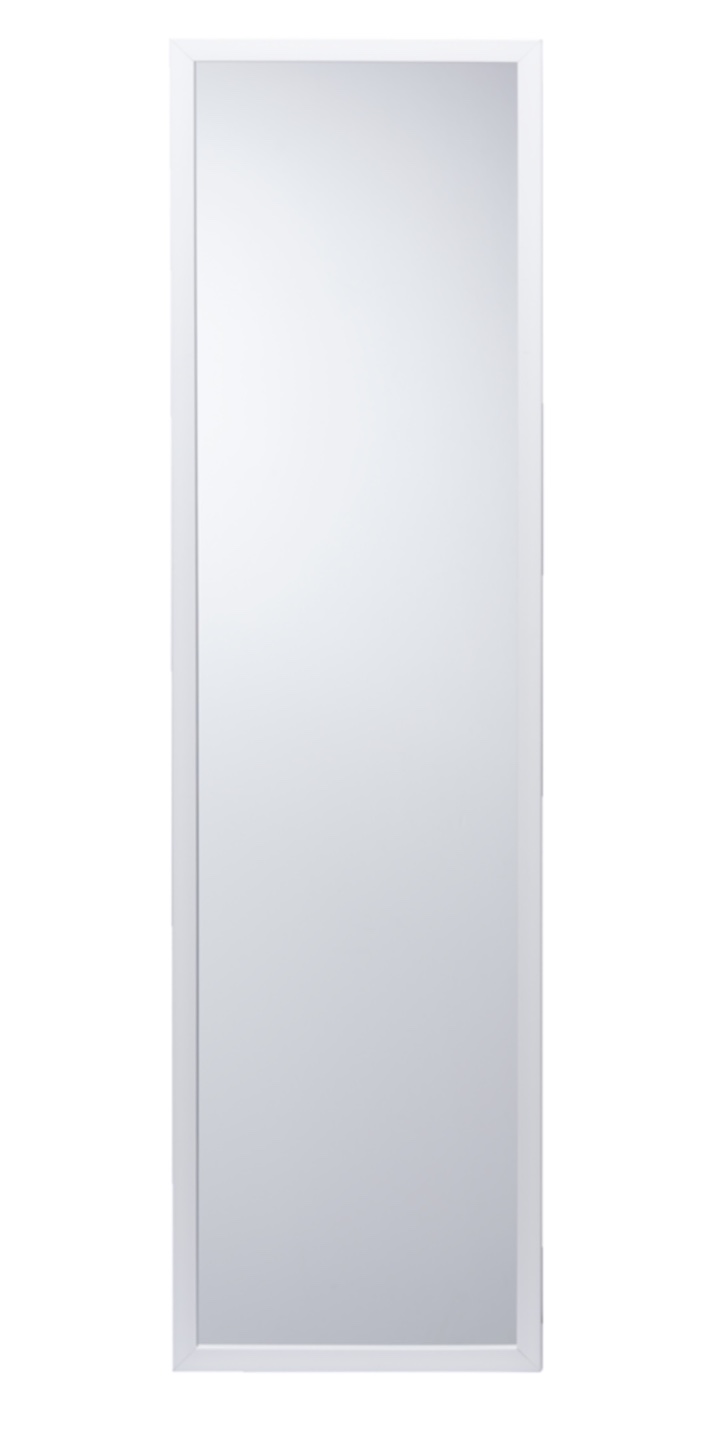 Full-Length White Frame Mirror - photo 2