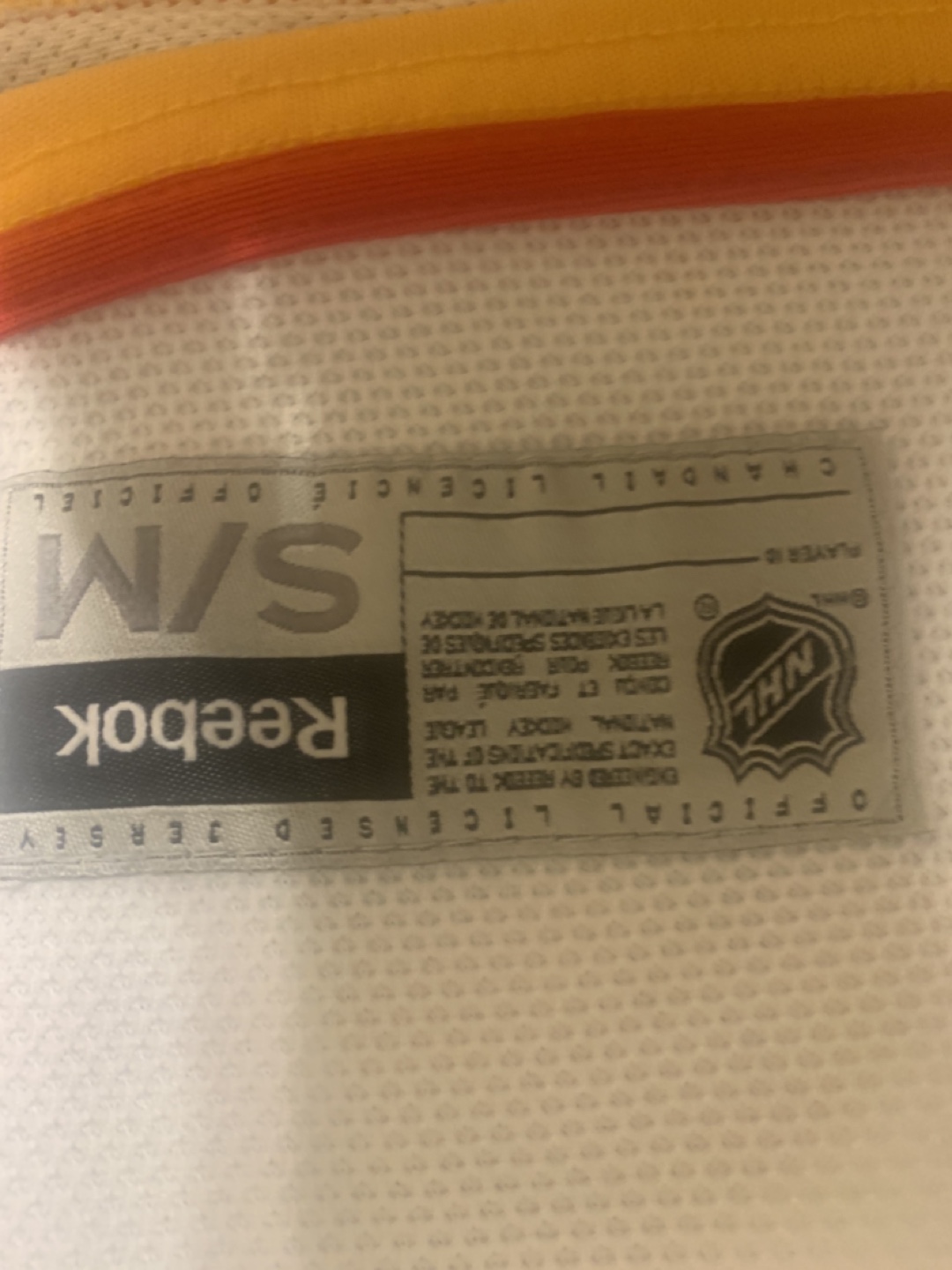 Calgary Flames Reebok NHL Jersey - Size Small - photo 4