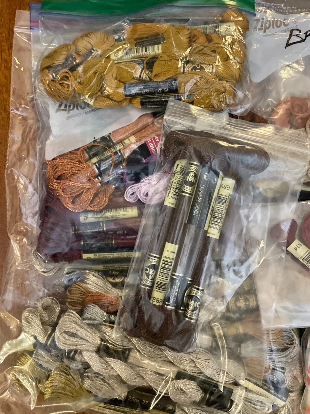 DMC & Anchor Embroidery Floss Lot - Huge Collection! image indicator(2)