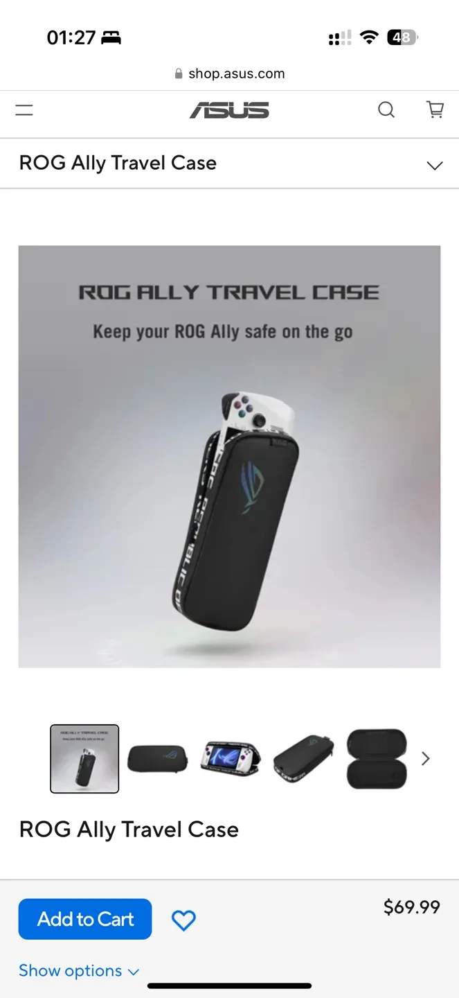 ASUS ROG Ally Travel Case image indicator(3)