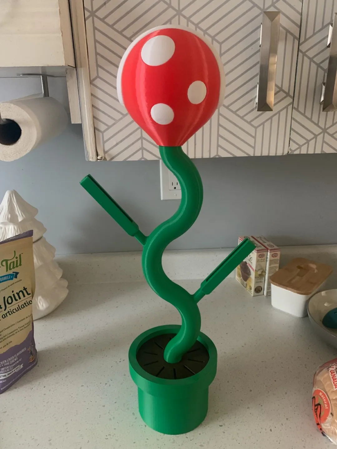 Custom Nintendo Switch Piranha Plant Controller Stand image indicator(2)