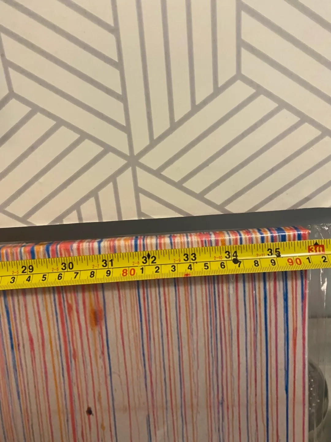 Set of three Banksy-style rain canvas prints image indicator(2)