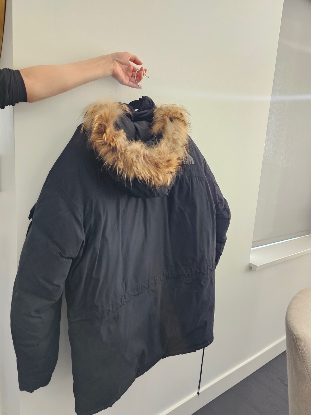 The North Face Black HyVent Parka
