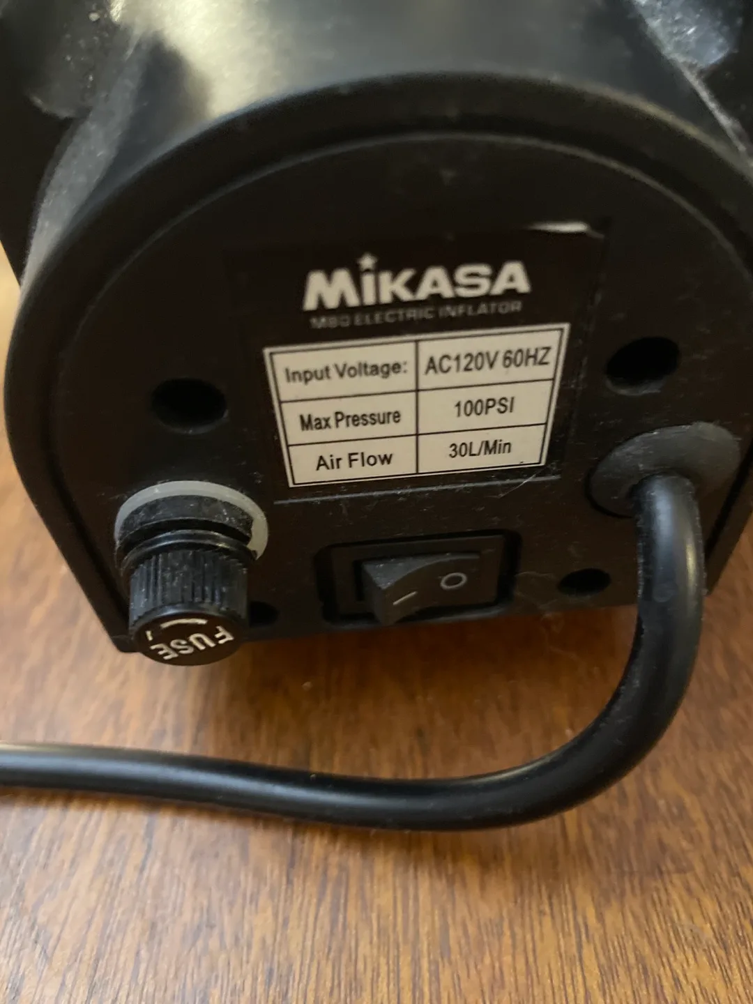 Mikasa M80 Electric Inflator - Air Compressor image indicator(2)
