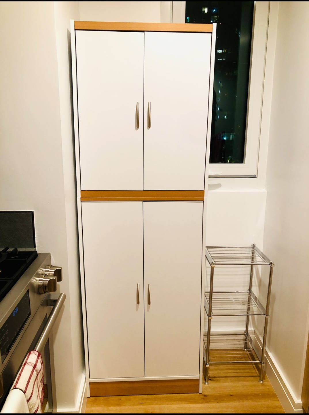 White Kitchen Pantry Cabinet