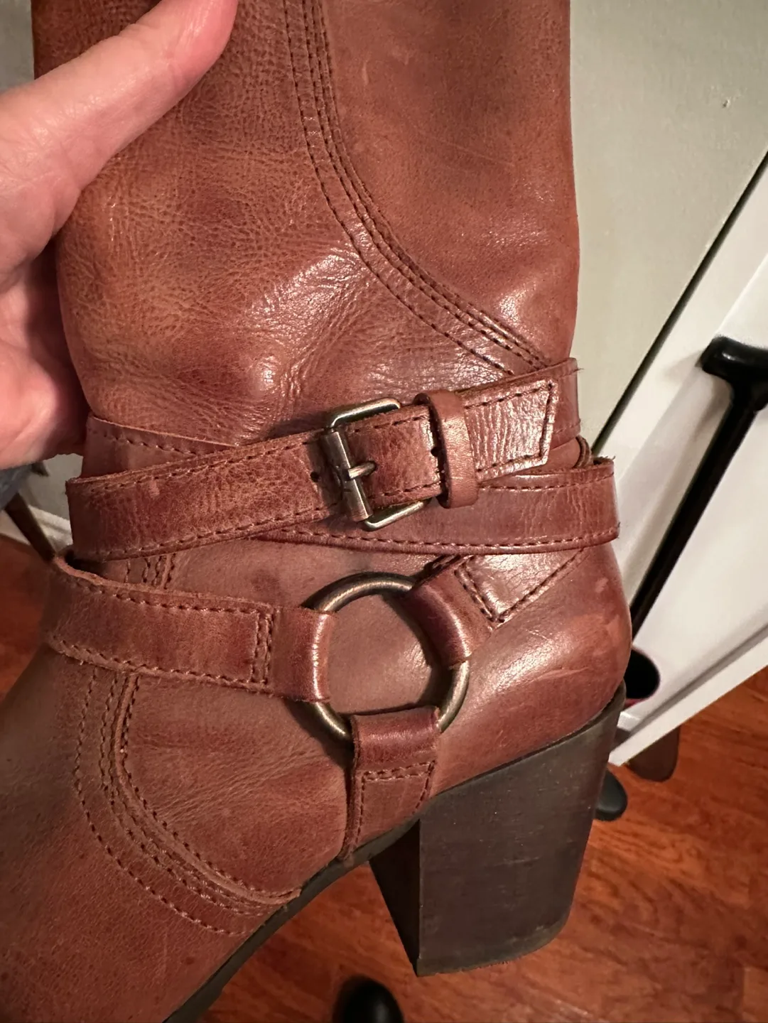 Brown Leather Bussola Boots image indicator(2)
