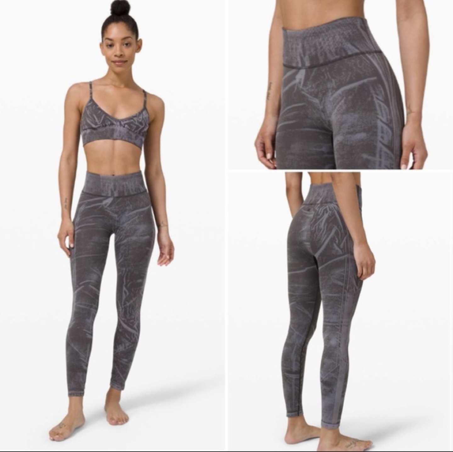 Lululemon Ebb to Street Align Crop Top and Leggings Set - Size 4 - photo 2