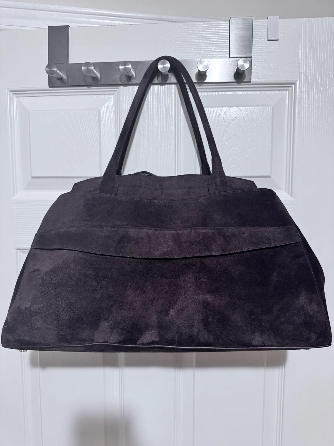 Zara Suede Leather Shoulder Bag image indicator(4)