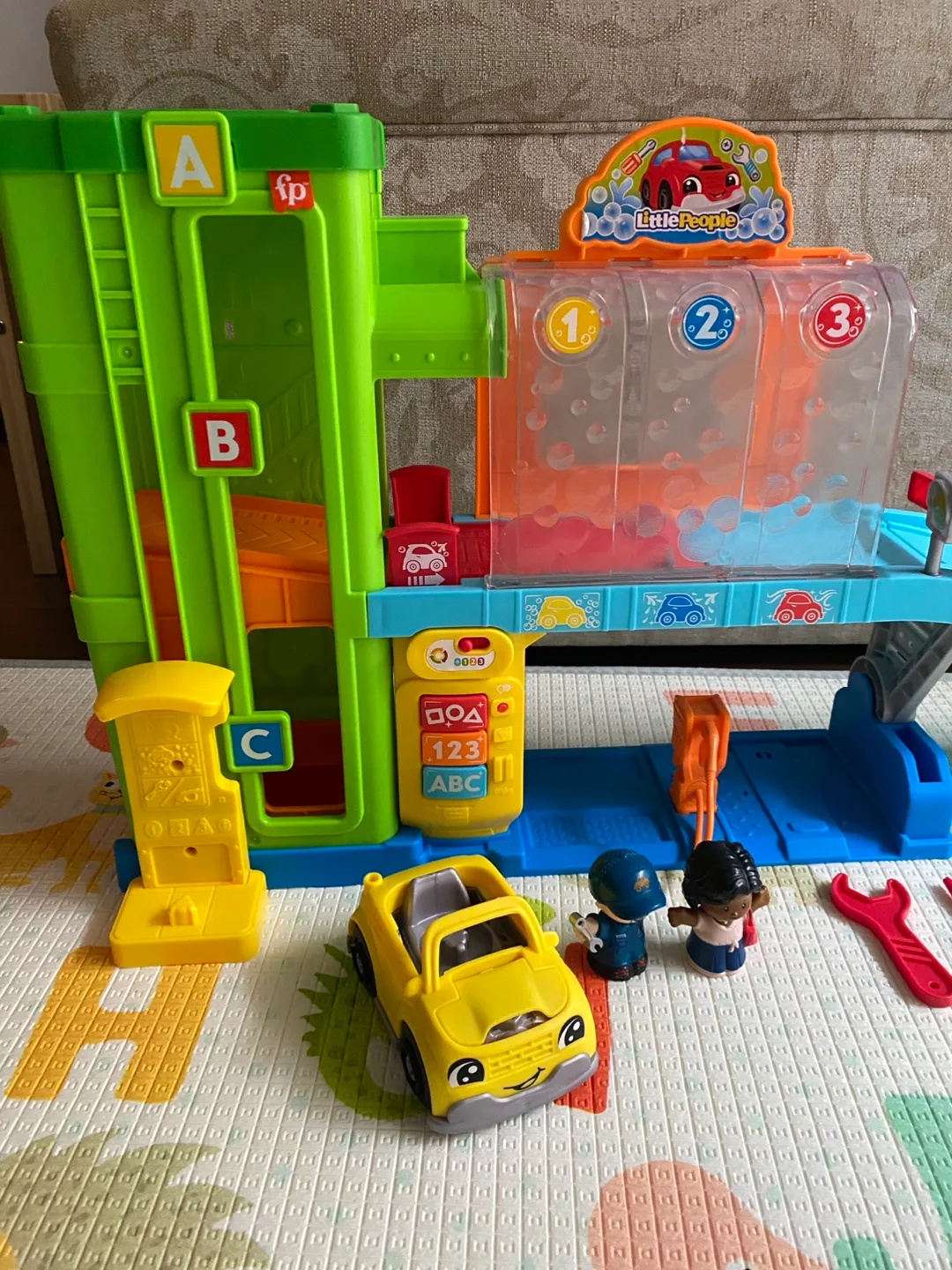 Little People garage and car wash Playset image indicator(3)