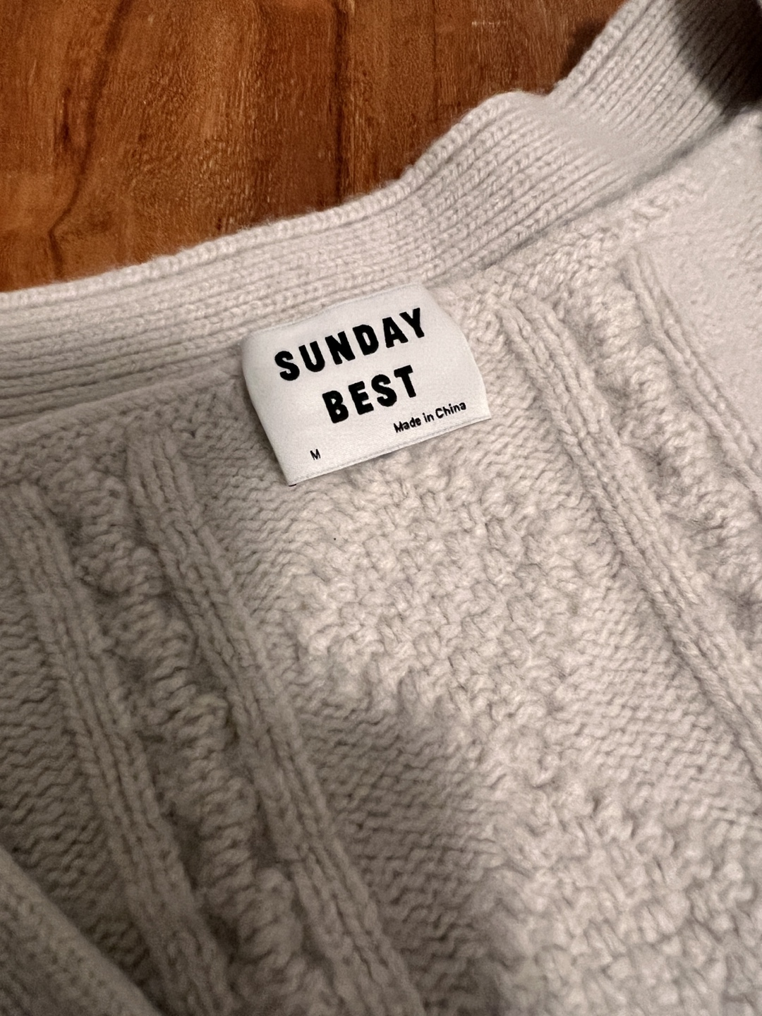 Aritzia Cable Knit Cardigan - Size M - photo 2