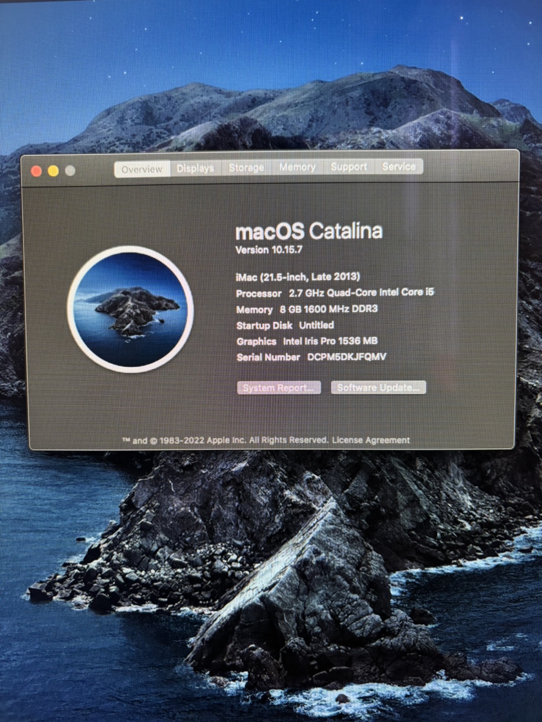 21.5-inch iMac (Late 2013) - 8GB RAM, 2.7 GHz Intel Core i5 - photo 4