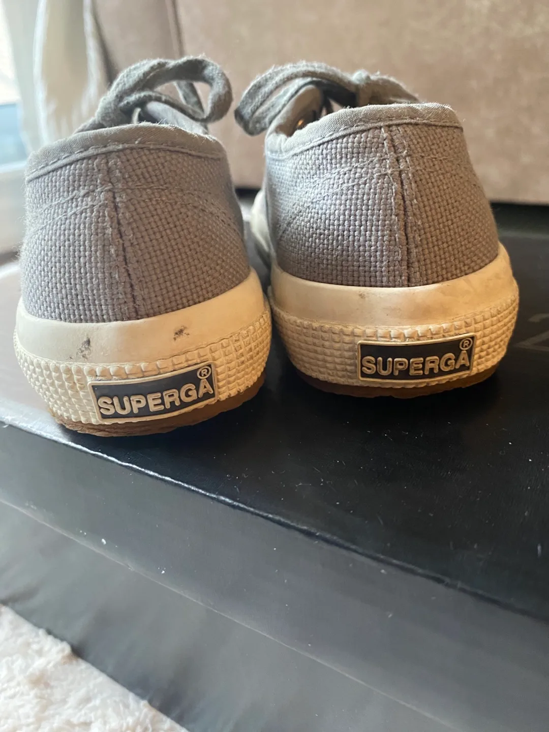 Superga Baby Grey Sneakers - Size 7 image indicator(4)