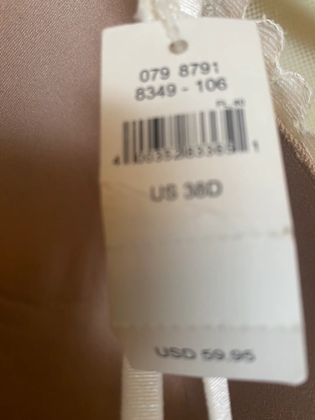 Aerie Balconette Lace Bra - Size 38D -  Cream image indicator(3)