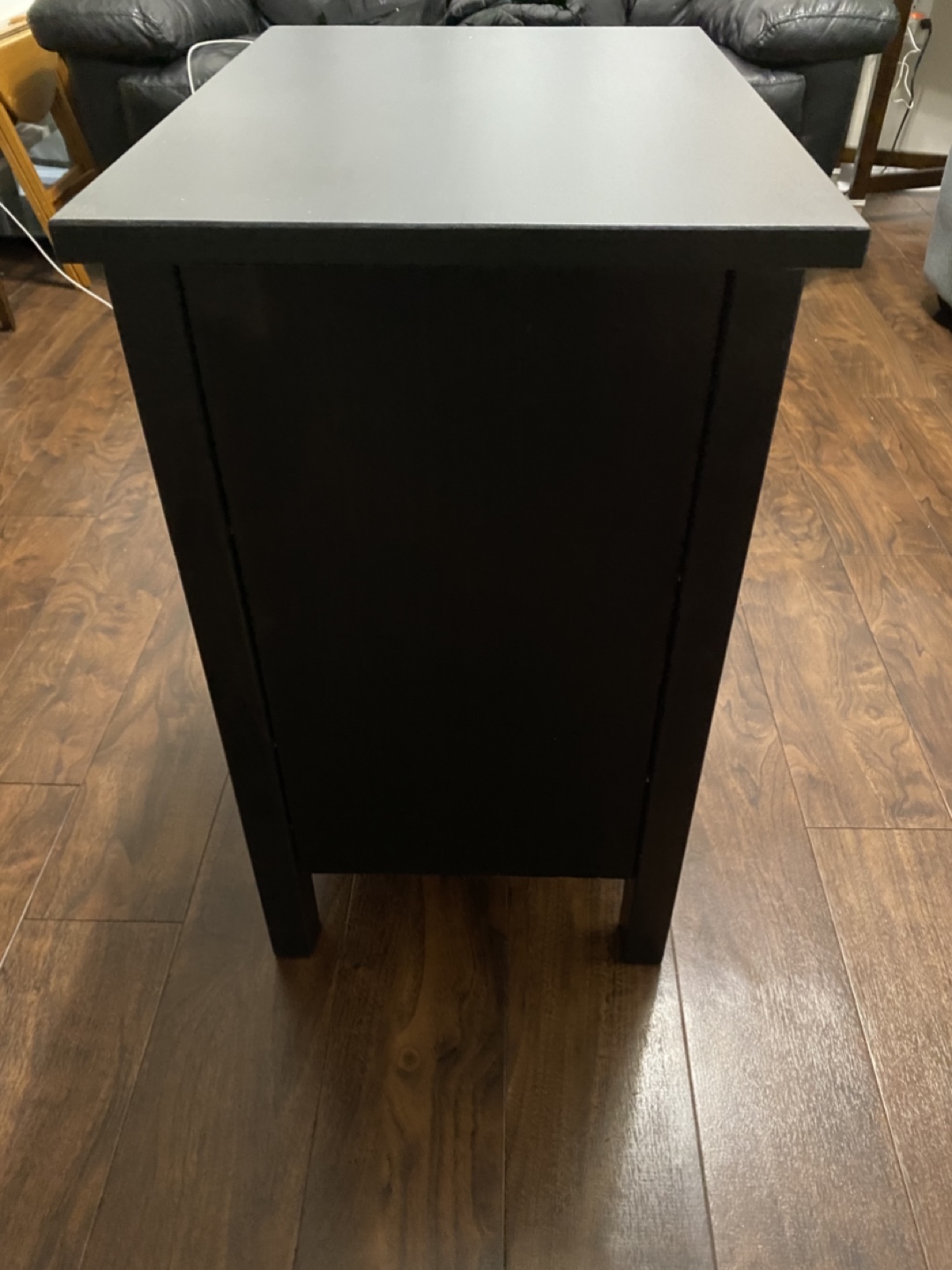IKEA MALM Two-Drawer Nightstand - Black-Brown - photo 2