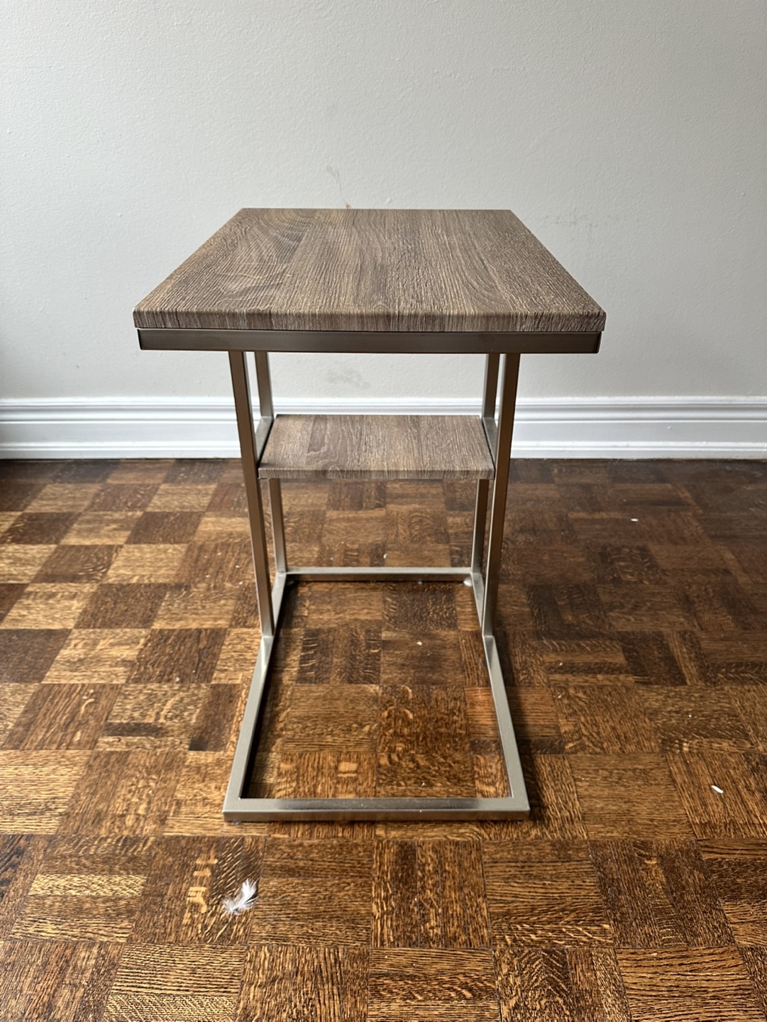 IKEA. 2x Modern Side Table with Metal Frame - photo 3