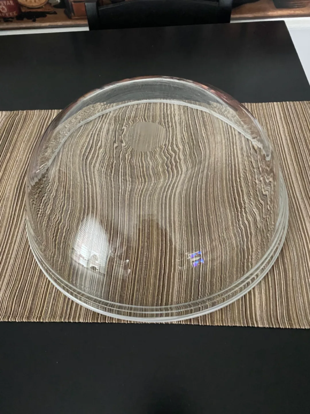 Large Heavy Glass Serving/Mixing  Bowl! image indicator(5)