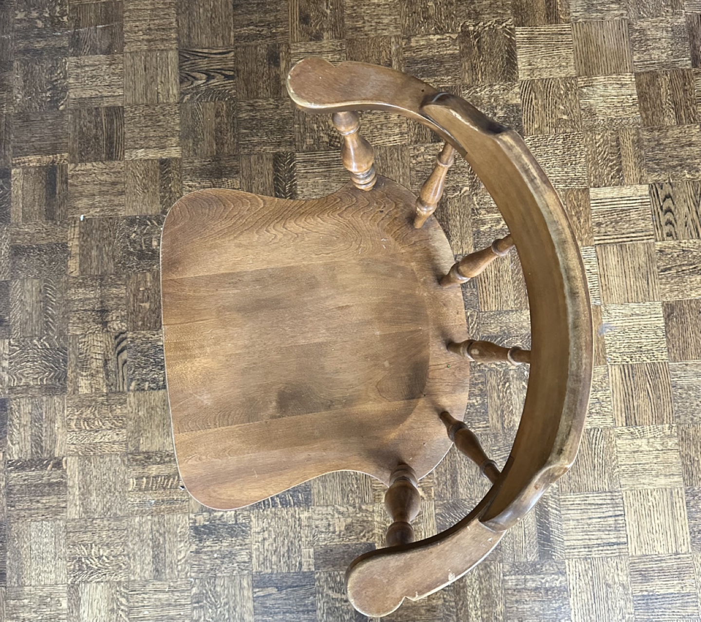 Vintage Wooden Armchairs x6 - photo 3