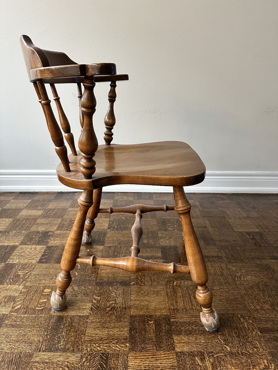 Vintage Wooden Armchairs x6 - photo 4