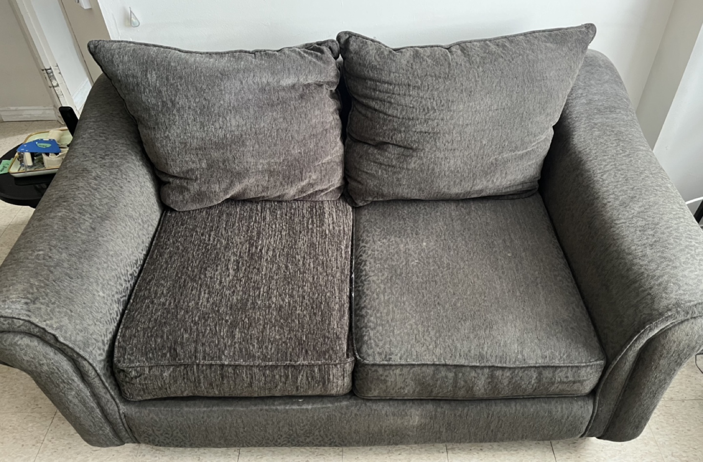 Brown Loveseat