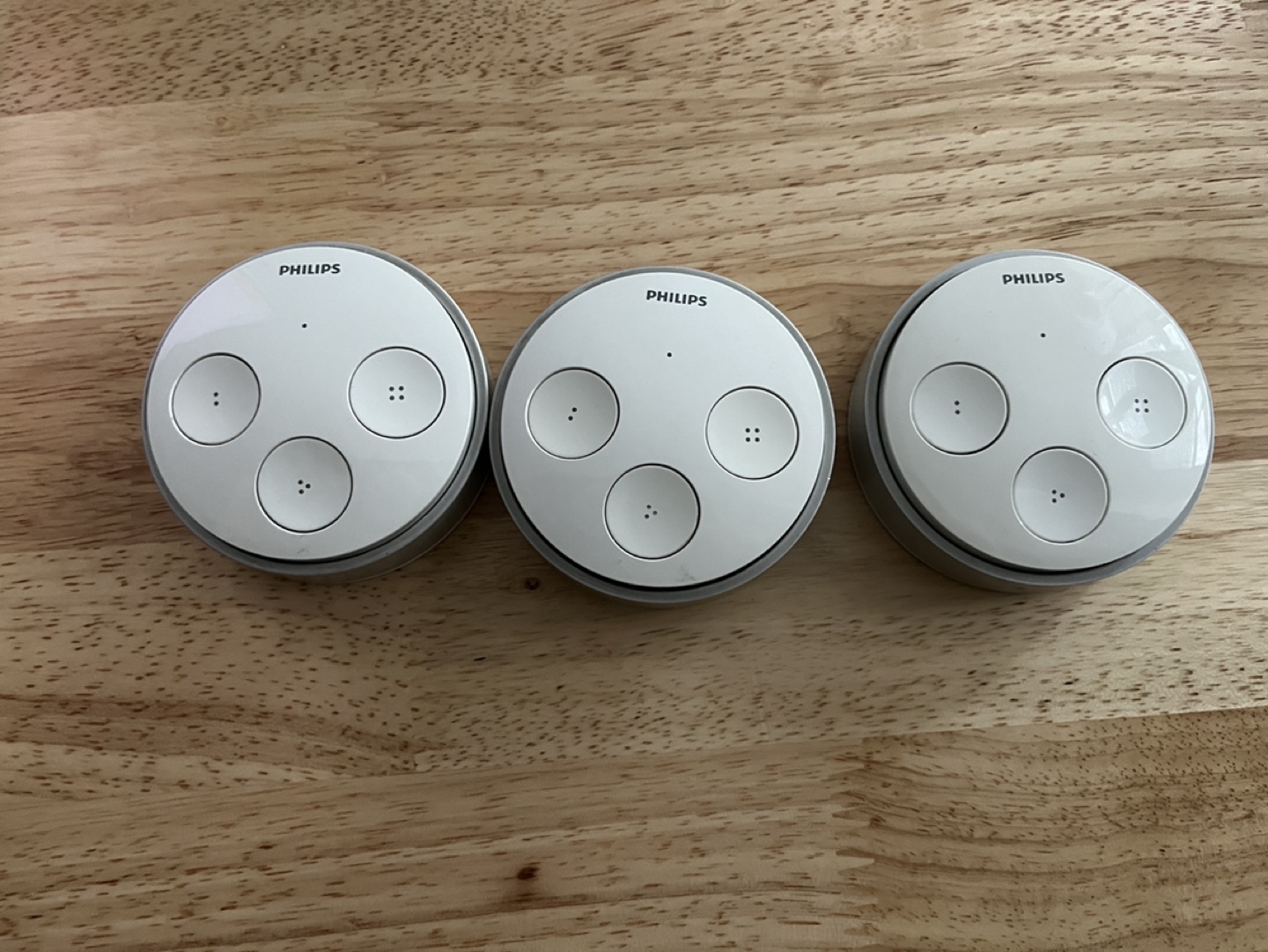 3 Philips Hue Tap Switches