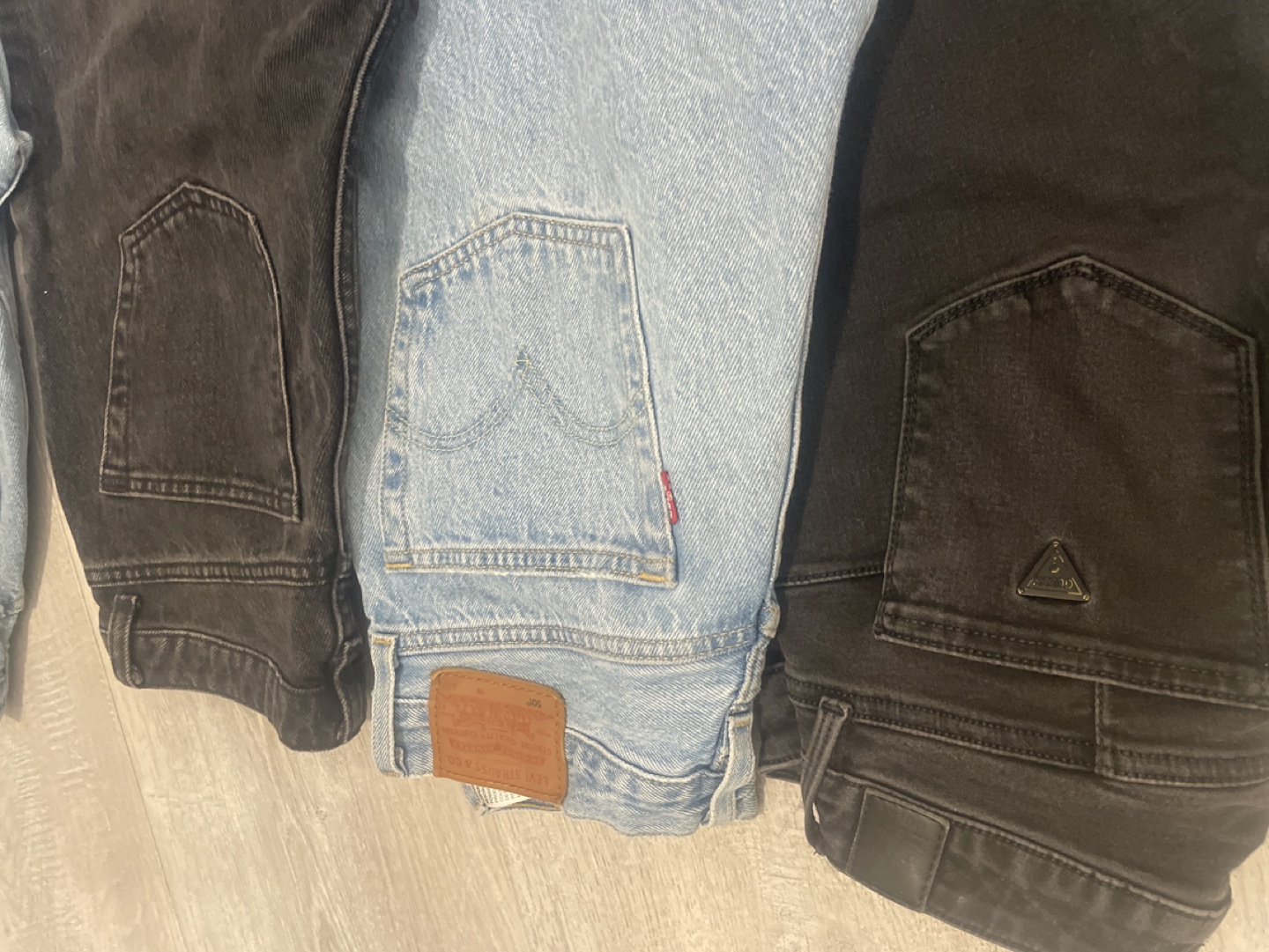 Bundle of 5 Jeans - Various Washes & Brands - photo 2