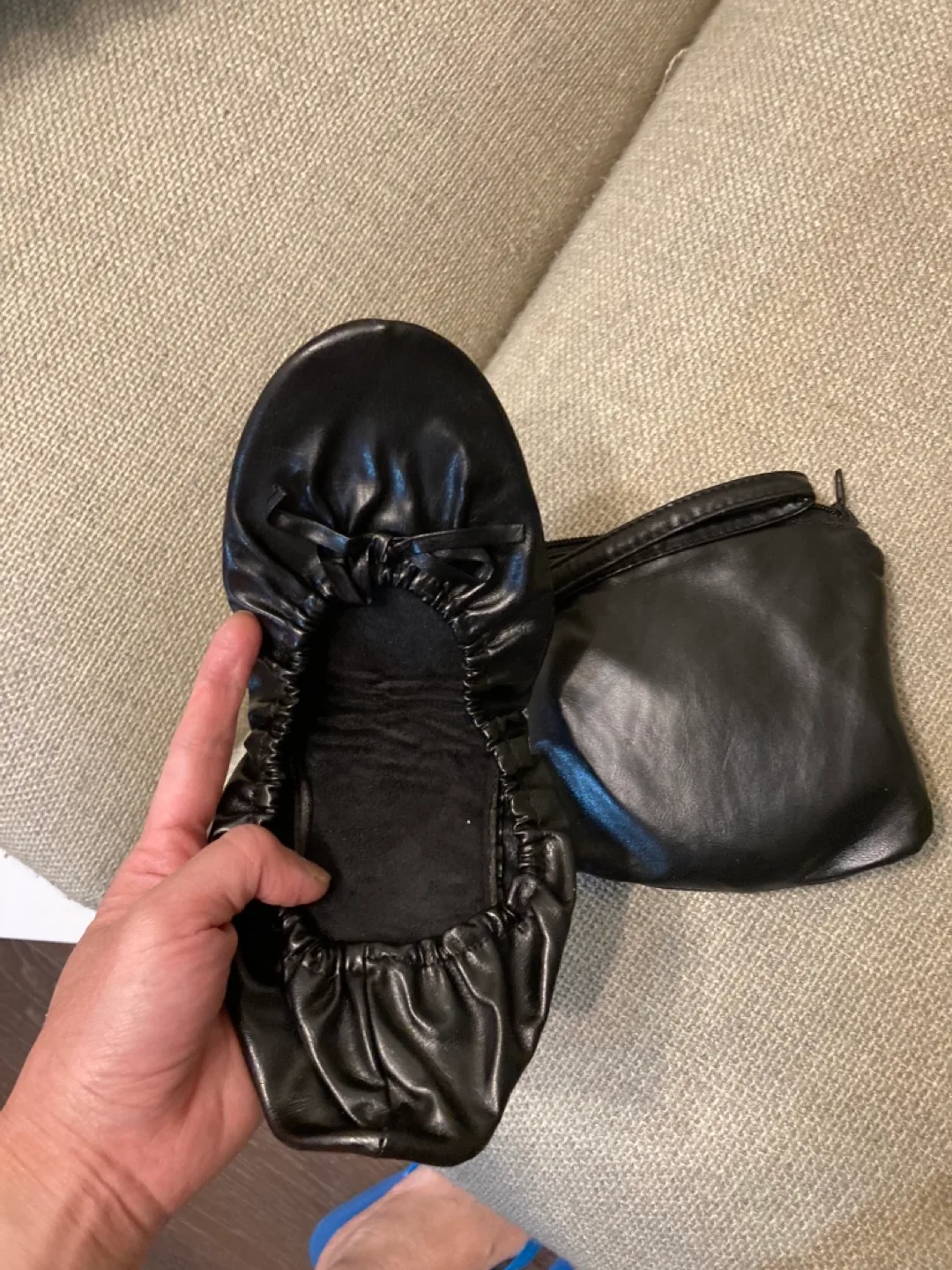 Foldable Ballet Flats with Carrying Case thumbnail
