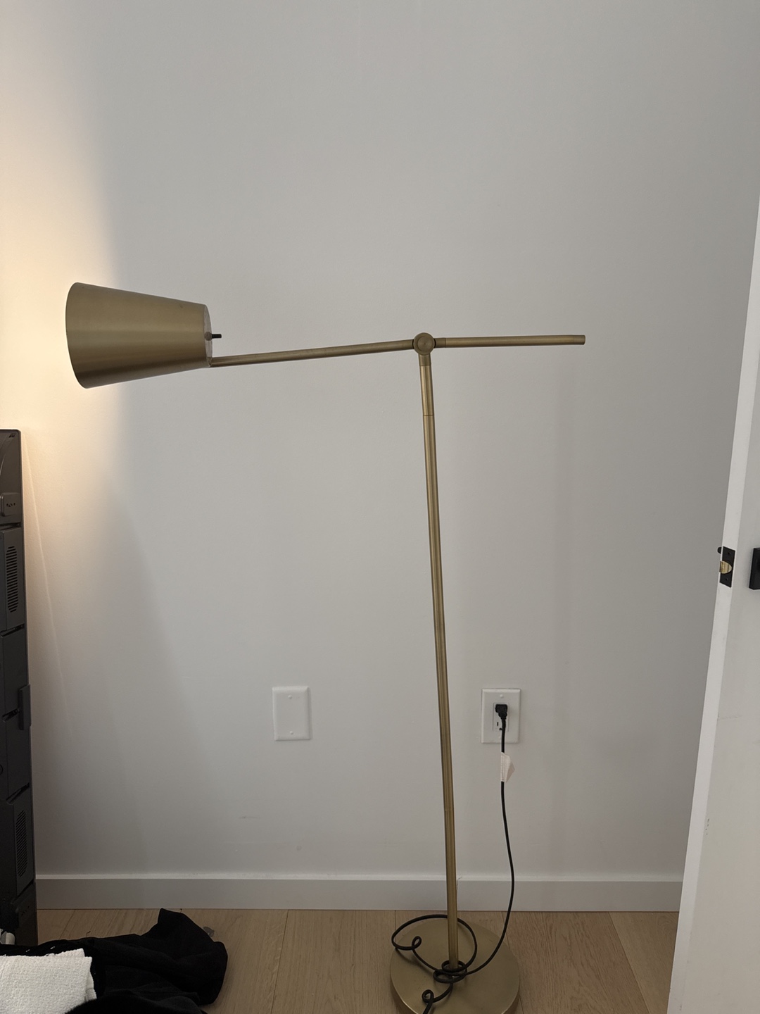 Gold Arc Floor Lamp