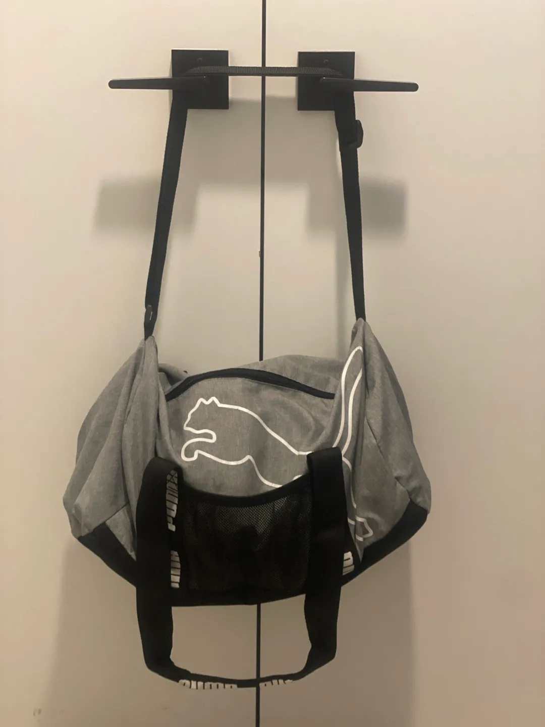 Puma Grey Duffle Bag thumbnail