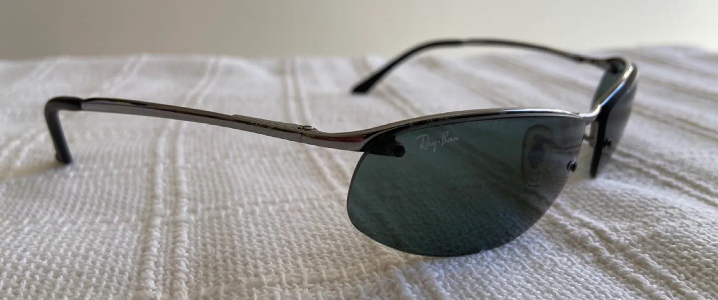 Ray-Ban Sunglasses, Metal Frame, Grey Lenses image indicator(5)