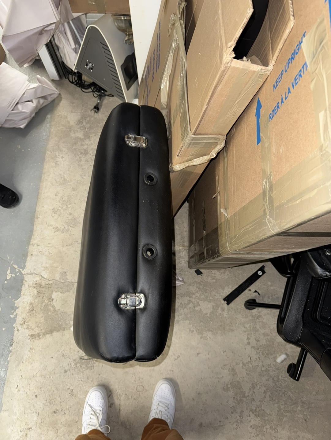 Black Massage Table