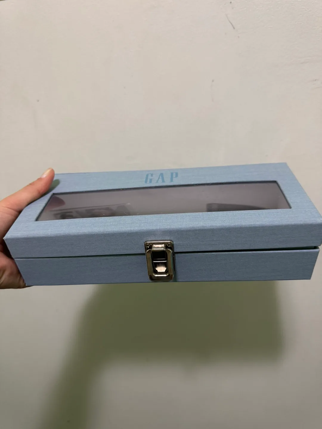 GAP Light Blue Storage Box with Lid image indicator(2)